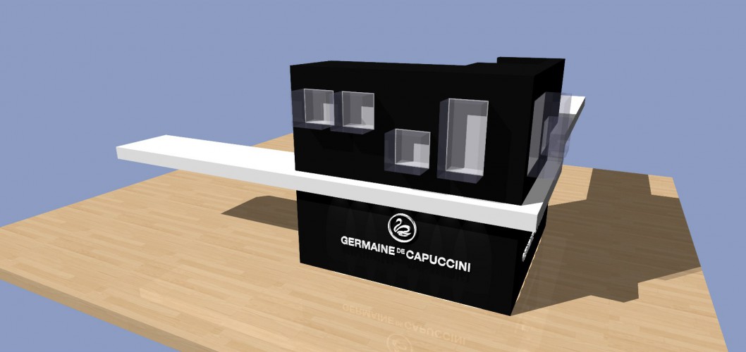 Mobiliario para Germaine de Capuccini: Mostrador