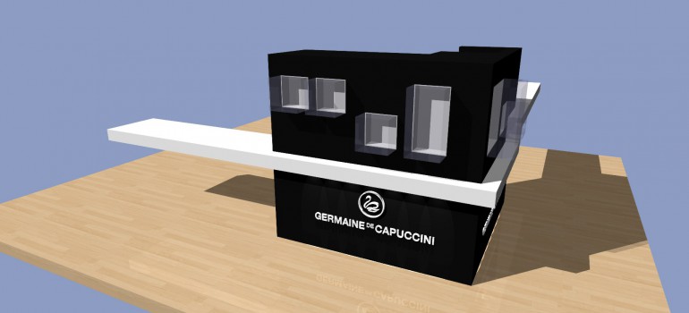 Mobiliario para Germaine de Capuccini: Mostrador